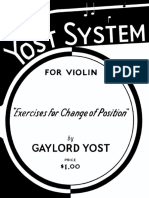 IMSLP87152-PMLP178161-Yost - The Yost System for Violin - Exercises for Changing of Position