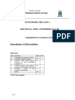 Fisica Experimental III - Prática 1