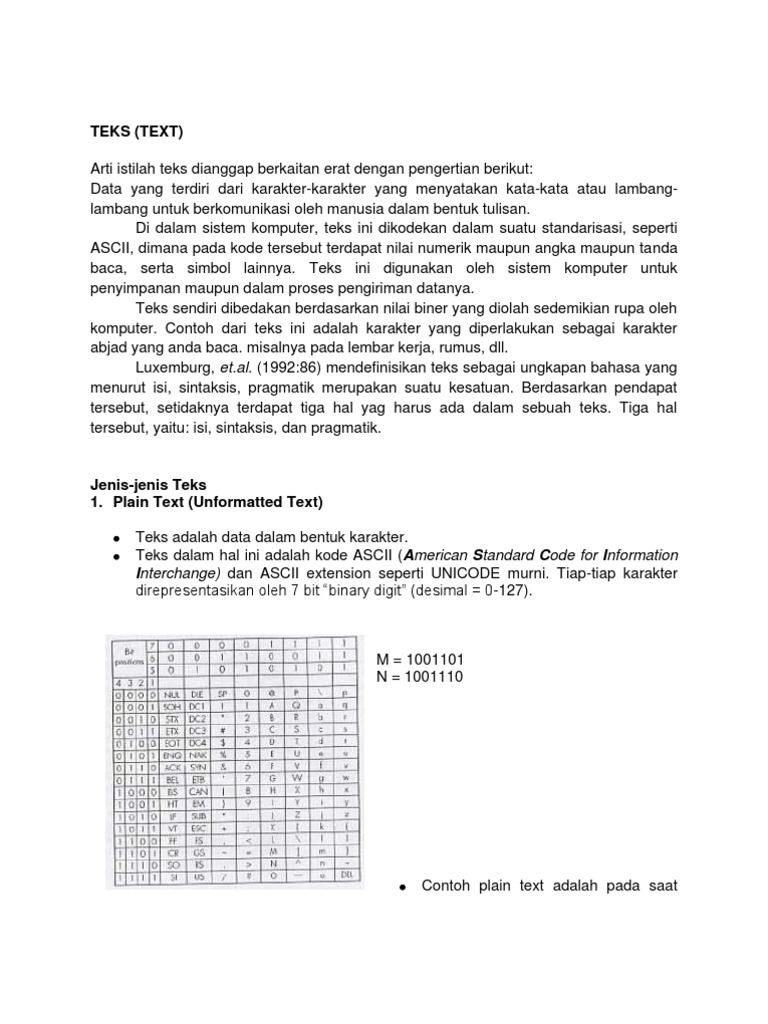 TEKS | PDF | Seni | Komputer