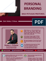 Personal Branding Petugas Protokol - Robby Junia
