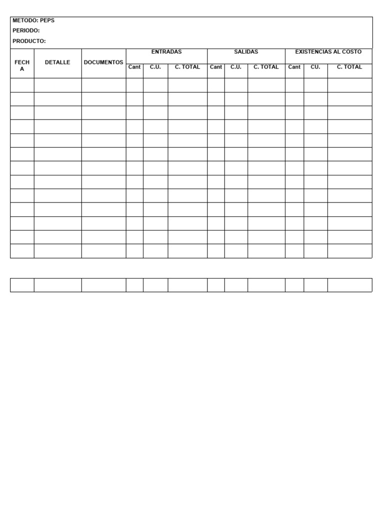 Formato Peps | PDF