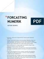 Forcasting Numerik