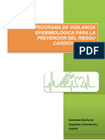 Programa de Vigilancia Epidemiológica para La Prevención Del Riesgo Cardiovascular PG-GH-7