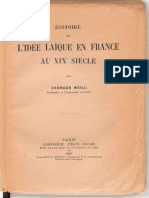 Histoire de L'idée Laïque en France Au XIXe Siécle (Conclusion)