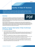 Huawei High-Quality 10 Gbps CloudCampus N1 Business Model Datasheet