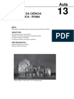 T2 História Da Ciência Linguística Roma