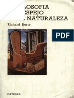 La Filosofía y El Espejo de La Naturaleza - Rorty Richard