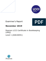 ASE20091 Examiner Report November 2019