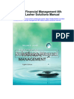 Practical Financial Management 8th Edition Lasher Solutions Manual