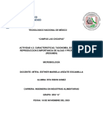 Caracteristicas, Taxonomía, Estructura, Reproduccion e Importancia de Algas y Protozoarios (Resumen)