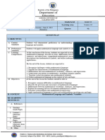 7E Detailed Lesson Plan