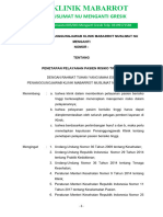 SK Penetapan Pelayanan Risiko Tinggi