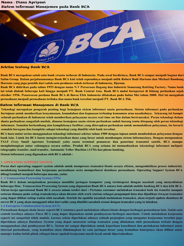 SIM Pada BCA | PDF
