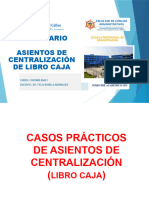 Semana 10. Libro Diario - Centralización de Libro Caja