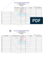 Parents' Orientation ESC Orientation Attendance 2022