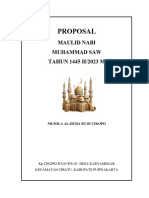 Proposal Peringatan Maulid Nabi 1445 H.