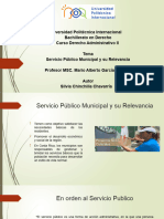 Servicio Publico Municipal