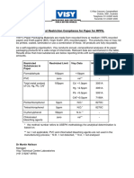 Visy Paper Pulp %