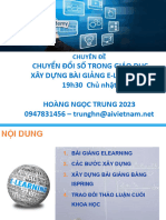 (GV Cd3) Xay Dung Bai Giang Elearning