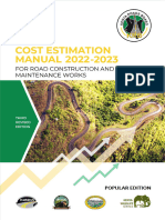 Cost Estimation Manual - Main Edition 2022-2023