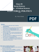 Pol 3. Elecoral Politics