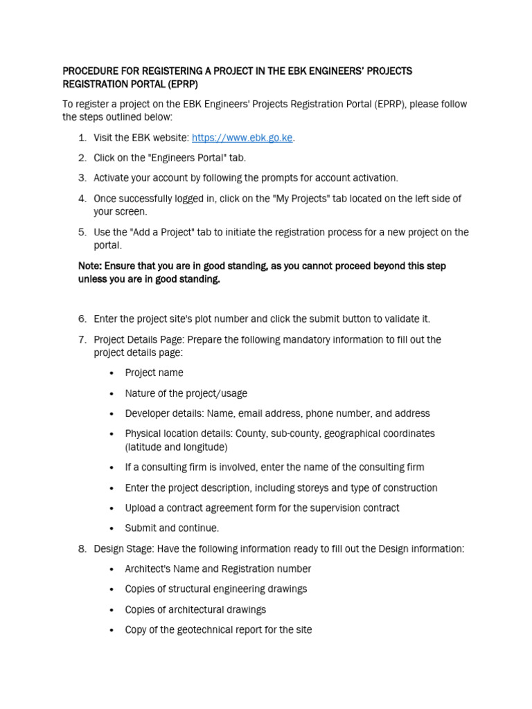 Register Projects on EBK EPRP Guide | PDF | Computers | Technology ...