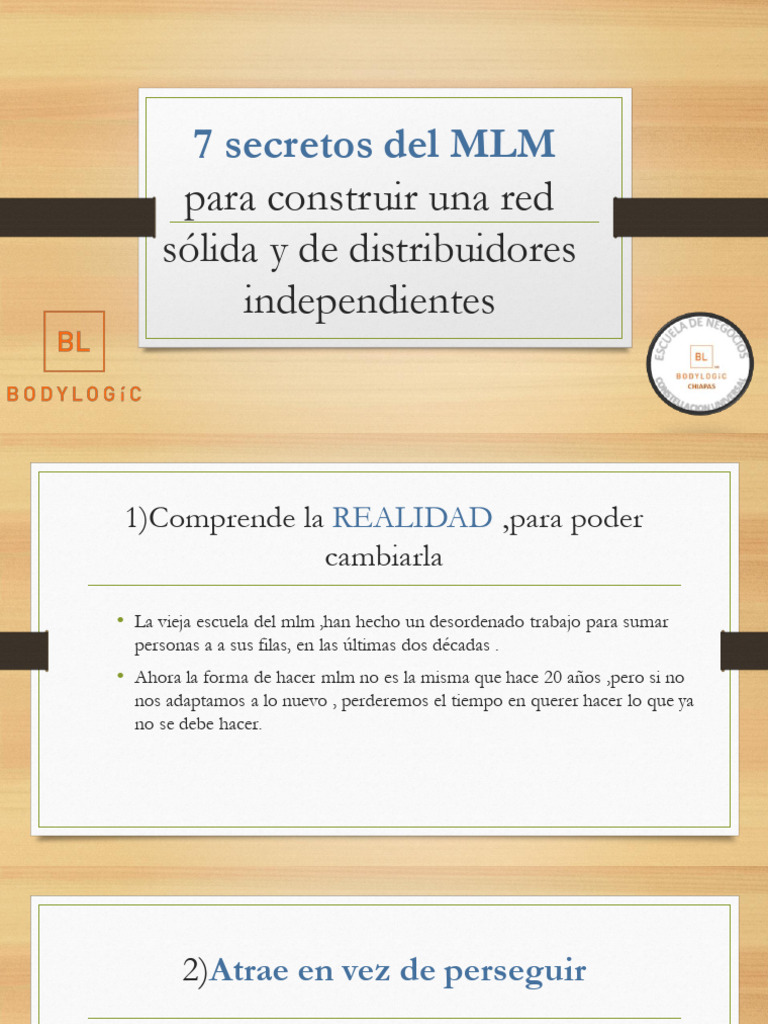 Estrategias modernas en MLM | PDF | Crecimiento personal y profesional