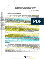 Danos Ordonez Jorge 2011 Bases Constitucionales de La Organizacion de La Administracion Publica en El Peru