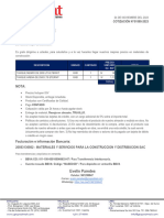 Cotizacion - MSCD N°01585 - 2023 Consorcio El Cisne