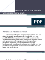 Pertemuan 9 - Pembiasaan Kesadaran Moral Dan Metode Pembiasaan Moral Anak