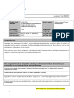 LW619DM 22 Groups IP CW1 Assign Brief March 23