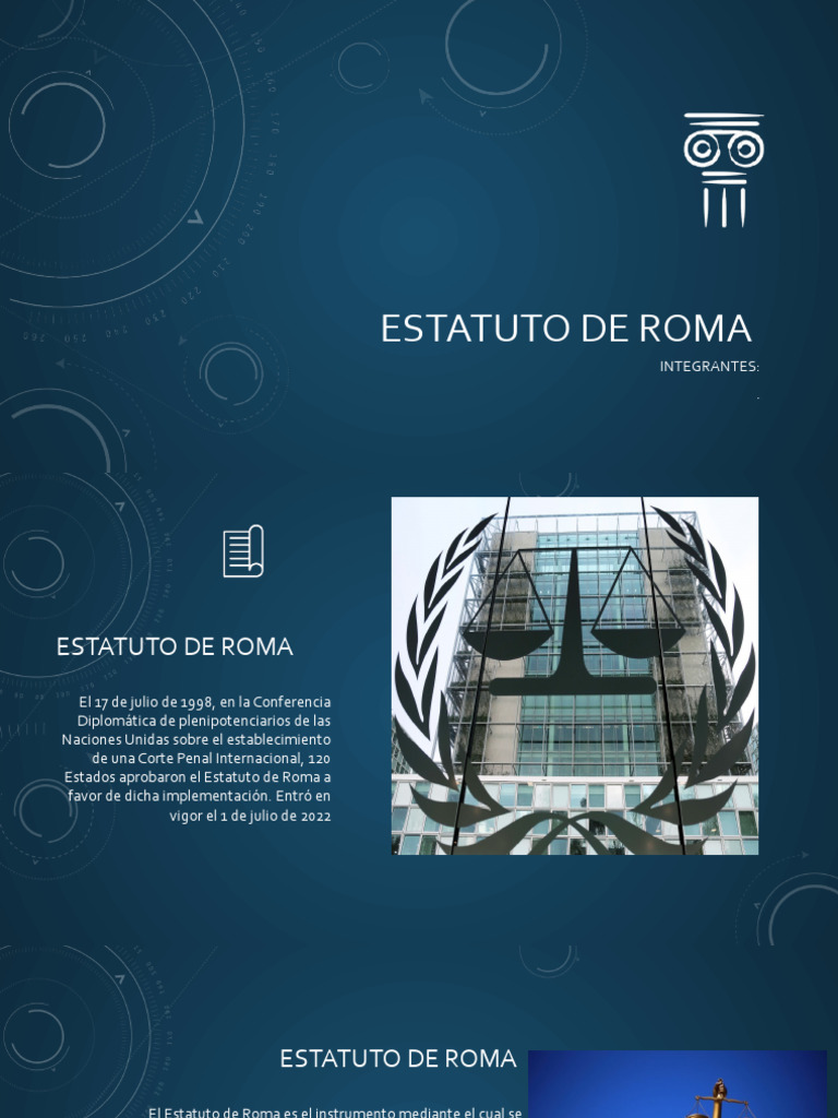 Estatuto de Roma | PDF