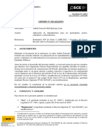 Opinión 029-2022 - ANIBAL GONZALO RAUL QUIROGA LEON - Impedimentos PDF