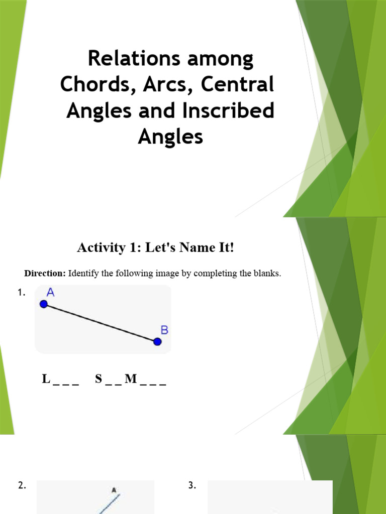 Circle Pdf Circle Angle