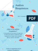 Análisis Bioquímicos