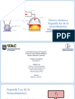 Segunda Ley Termodinamica Maquinas Termicas