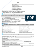 Date - Exam 4 Vocabulary Choose The Correct Verb To Complete The