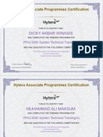 PPoC3000 Certificates (LA)