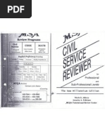 MSA Civil Service Reviewer