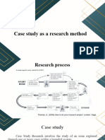 Lecture 10. Case Study As A Qualitative Research Method