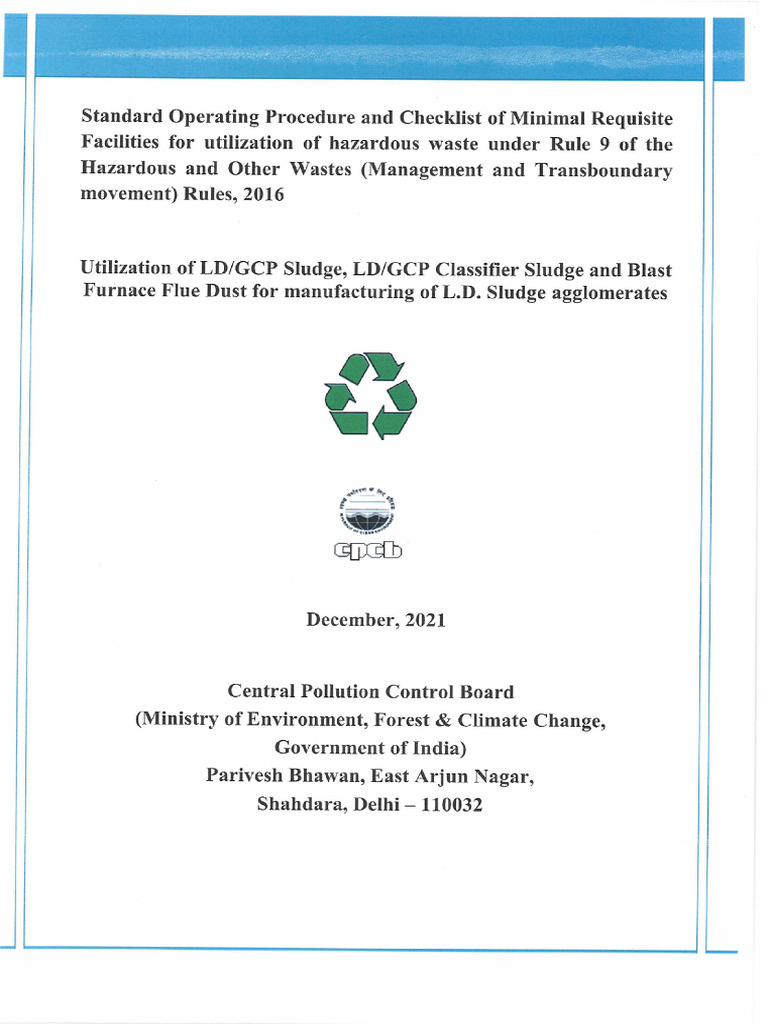 Utilization of LD/GCP Sludge in Steelmaking | PDF | Sewage Treatment ...