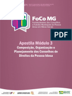 Apostila Módulo 3 - Composição, Organização e Planejamento Dos Conselhos de Direitos Da Pessoa Idosa