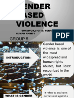 GEnder Based Violence 