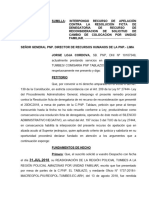 Apelacion de Contra Resolucion Ficta - Loja Córdova