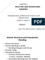 ENS167 Chapter 2 Atomic Structure and Interatomic Bonding