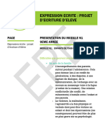 Presentation Du Module n1 9eme Annee