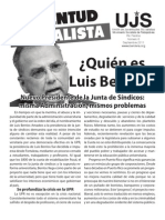 ¿Quien es Luis Berríos?, Boletín #6, Septiembre 2011