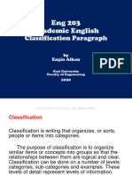 Classification - Engin Alkan