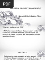 Industrial Security Management Cpep