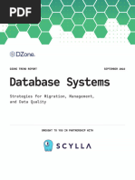 DZone ScyllaDB Database Systems Trend Report